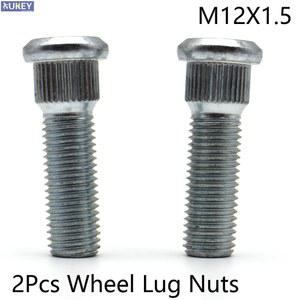 Toyota Camry Lexus ES250 ES330 ES350 요소 Chevrolet Prizm 90942-02049 트럭 휠 부품 용 2pcs 자동차 러그 스터드 볼트 너트