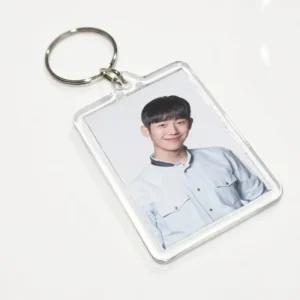 증명사진액자키링 아크릴 강아지 여권사진키링 열쇠고리