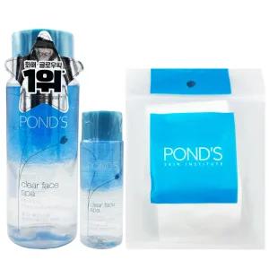 폰즈 클리어 훼이스 스파 립앤아이 메이크업 리무버 300ml+50ml 증 정 세트