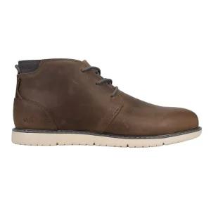 TOMS 남성용 Navi Chukka 부츠 방수 차콜 가죽 718162