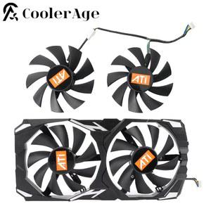 XBLY RX580 RX 580 8GB 카드 교체 팬용 85 XYD09015B 쿨러