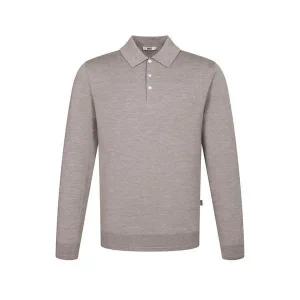 [백화점상품] 닥스 남자 긴팔 티셔츠 슬림핏 25 FW 울100 워셔블 카라니트 DLW1SWTL150I1