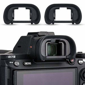 2 Pack Camera Eyecup Eye Cup Eyepiece Spare Replacement for Sony A9II A7RIV A7RIII A7III A7RII A7SII A7II A7R A7S A7 A9 A99II A58, Replaces FDA-EP18 FDA-EP16 FDA-EP15