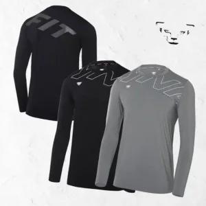 다이나핏 가을 남성용 스트레치 소재 ATHLETE 애슬릿 긴팔티 YMU23219 QSDM 208425