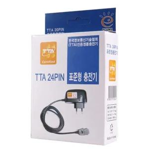 24핀 폴더폰 피처폰 피쳐폰 충전기 인지 가정용 일체형 애니콜 싸이언 tta