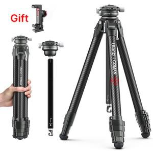 Ulanzi 및 Coman Zero Y 풀 탄소 섬유 전문 경량 사진 삼각대 DSLR 카메라 캐논 용 여행