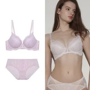 [EBLIN] 헴팬티세트 로맨티크 솔리드 노와이어 라벤더 LAVENDER EBBRFA315H_P406937034