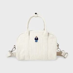 [후아유](김해점)Corduroy Boston Tote Bag WHBGF4T24A