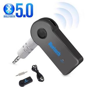 2in 1 무선 블루투스 5.0 트랜시버 어댑터 3.5 차량용 음악 오디오 AUX 리시버 (PC/노트북용)