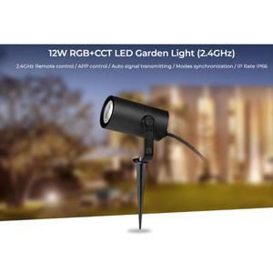 미복서 FUTC11 12W RGB+CCT 스마트 LED 정원등 AC 110V 220V IP65 방수 2.4G RF 리모컨 앱 WiFi 음성 제어