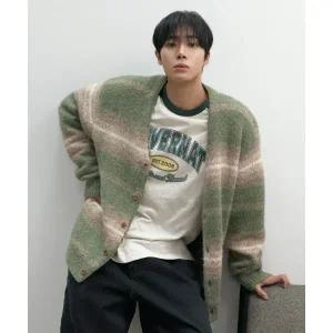 COVERNAT 커버낫 추영우 그라데이션 스트라이프 가디건 Green CO2504KT32GN 1434479
