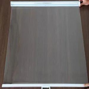 냉장고 롤스크린 쇼케이스 투명 커버 커튼 가림막 110x150cm 투명타공