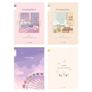 디자인 노트 여아 학습 필기용 무제노트 초등학교 용도 1권 무제노트 초등학생노트