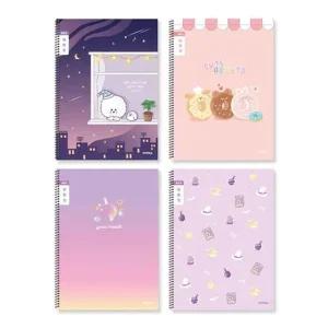 디자인랜덤10p 1200초등슬림알림장좁은칸 여 초등노트 무제노트 무지노트 초등학생공책