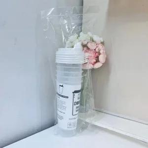 다회용컵 5개입 하니 700ML 다회용컵 위생컵 물컵 커피컵 쥬스컵 플라스틱컵 플라스틱물컵