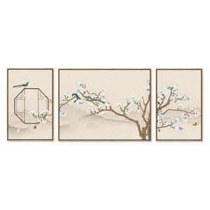 동양화 액자 거실 산수화 새그림 수묵화 벽장식 침실 일식집 대형 풍수 돈들어오는 풍경화