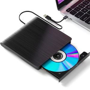 Bluray 드라이브와 호환되는 Dainty 외장, 읽기 DVD CD BD 드라이브, USB3.0 및 Type-C 포트, Windows XP/7/8/10/11MacOS PC, 무음 고속에 적합
