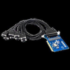 UOTEK PCI to RS-232 직렬 고속 DR62 확장 컨버터 산업용 등급 DB9 커넥터 UT-758 어댑터 RS232 8 포트