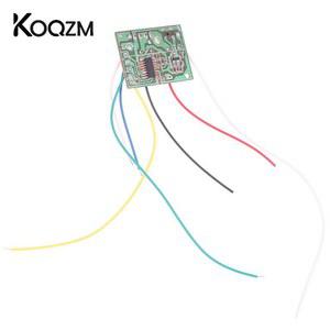 4CH RC 리모컨 송신기 액세서리 보드 라디오 안테나 리시버 시스템 27MHZ 자동차 회로 PCB