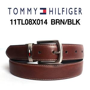 타미힐피거 양면벨트 11TL08X014 BRN_BLK /B급 상품