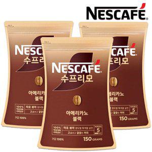 [기타][네스카페] 수프리모 리필 150g X 3개