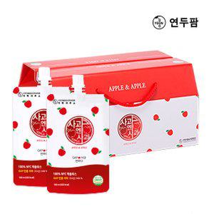 [연두팜] 돌려따는) NFC 착즙 프리미엄 사과즙 100ml 20개입 한박스