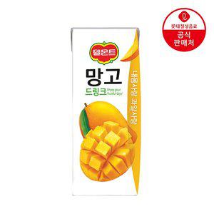 [롯데칠성][본사직영] 롯데 델몬트 망고드링크190ml x 48팩