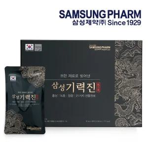 삼성제약 삼성기력진 침향 홍삼녹용즙 (30포 x 4박스) 쇼핑백포함