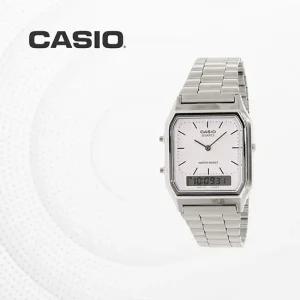 카시오 CASIO 남여공용 메탈 빈티지 전자 손목시계 AQ-230A-7D