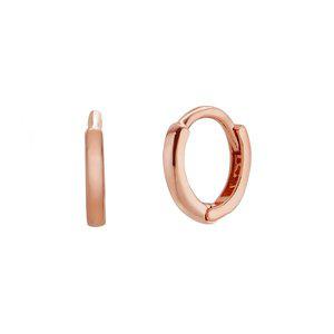 [모아르]14K 귀걸이 원터치 링 금귀걸이 민자 링 7mm