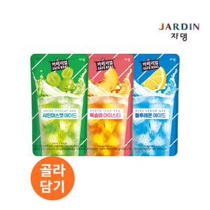 [쟈뎅] 편의점 파우치 230ml 30팩 골라담기 까페리얼 복숭아/블루레몬/샤인머스캣