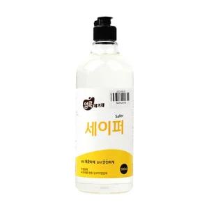 화인tnc 얼룩제거제 세이퍼 500ml 복합 얼룩제거 (찌개/짬뽕/이염)