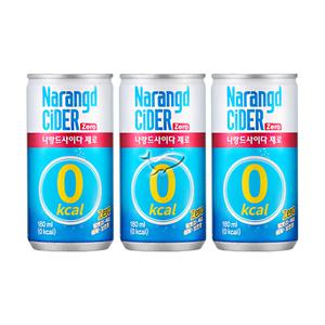 나랑드사이다 180ml/ 40캔