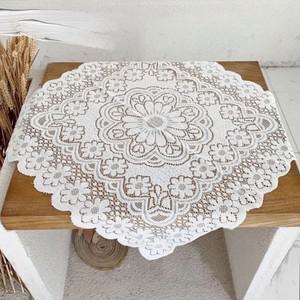 레이스 테이블보 60X60cm 전자레인지 밥솥 덮개