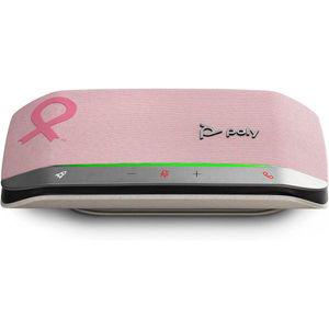 Poly ？ Sync 20 USBA Pink Personal Bluetooth 스마트 스피커폰Plantronics 포함된 케이블을 통해 블루투