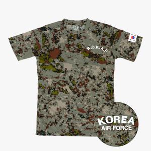 쿨드라이 공군 로카프티 반팔 디지털 ROKAF 로카티