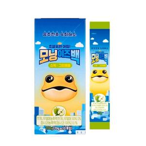 모닝이즈백 숙취해소 스틱젤리 그린애플 20g 10개입 1개