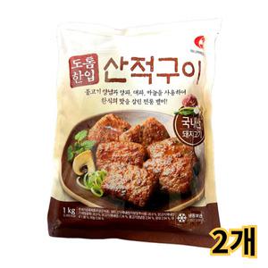 마니커에프앤지 도톰한입산적구이 1kg x 2봉 /냉동