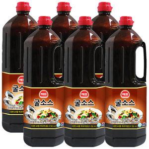 사조 해표 굴소스 2kg x 6개