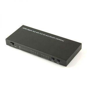 LC UHD 4X2 HDMI MATRIX 셀렉터-4Kx2K 지원/IR 리모콘