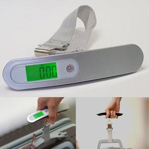 휴대용 전자저울 여행용 캐리어 수하물 간이 손저울 최대 50kg