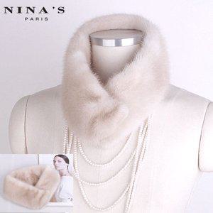 [니나스파리]60cm_천연밍크 자석홀더넥워머(N5S001)