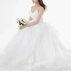 [BZJL45R6_4C]교복몰 순백 하트라인 튤립 웨딩촬영 드레스