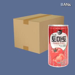 [기타] 대일 토마토 주스 참맑은 175ml x 60캔 대용량 쥬스 캔 음료