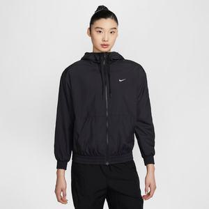 우먼스 나이키 클래식 우븐 루즈 UV 프로텍션 후드 재킷 FV6299-010