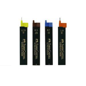 파버카스텔 슈퍼폴리머 샤프심 HB B 0.3 0.5 0