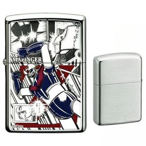 ZIPPO 마징가 Z 50주년 기념 한정판 지포 라이터 (은도금 + 컬러 프린트)