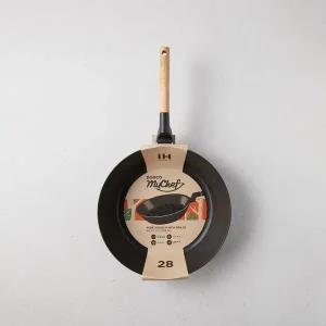 도루코 마이셰프 퓨어우드IH 궁중팬 28cm (인덕션)