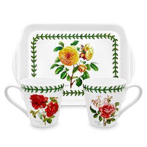 [포트메리온]보타닉가든 머그앤트레이3종(로즈)[34964527]