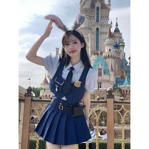 주토피아 주디 코스튬 코스프레 의상 졸업사진 성인 할로윈 여성 파티코스튬